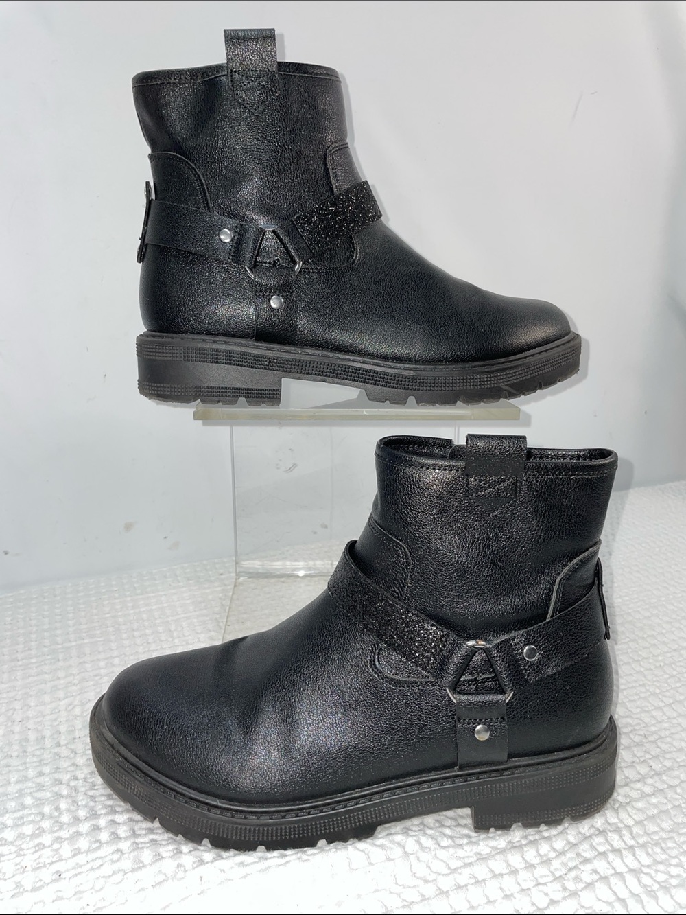 WONDER NATION WOMANS MOTO BOOTS FTL-07-059